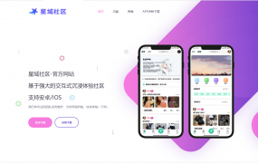 2023年大气精美网站APP官网源码,好看实用。